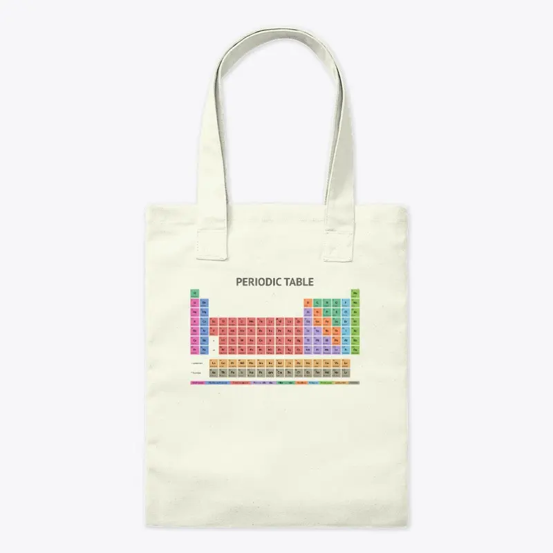 Periodic Table T-shirt (Light)