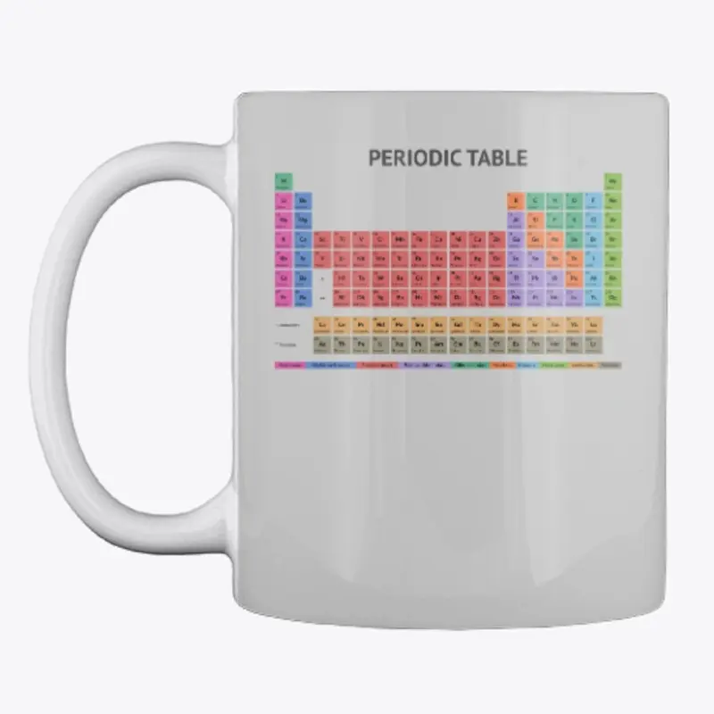 Periodic Table T-shirt (Light)