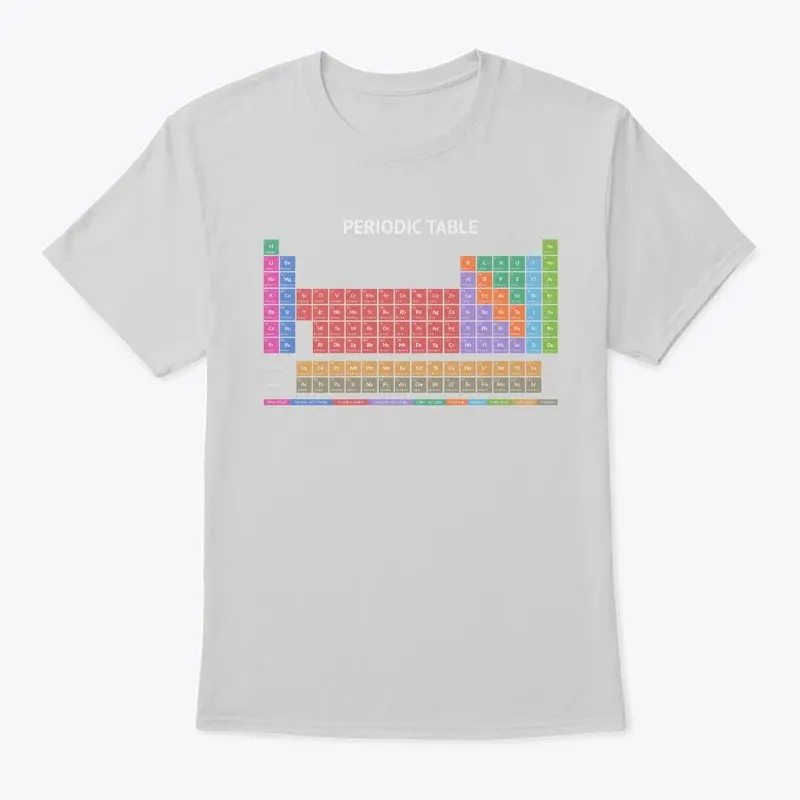 Periodic Table T-shirt (Dark)