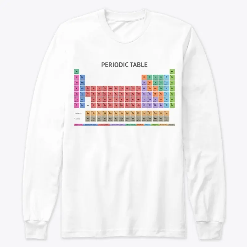 Periodic Table T-shirt (Light)