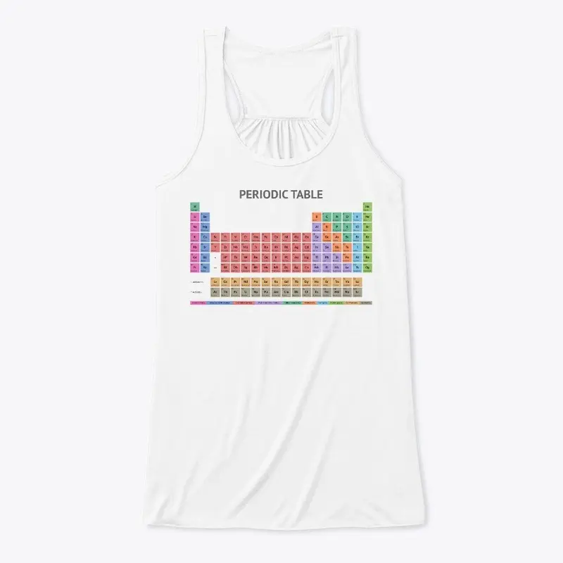 Periodic Table T-shirt (Light)