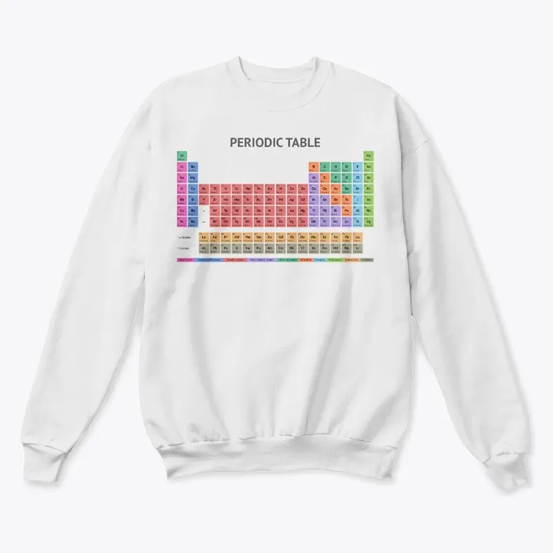 Periodic Table T-shirt (Light)