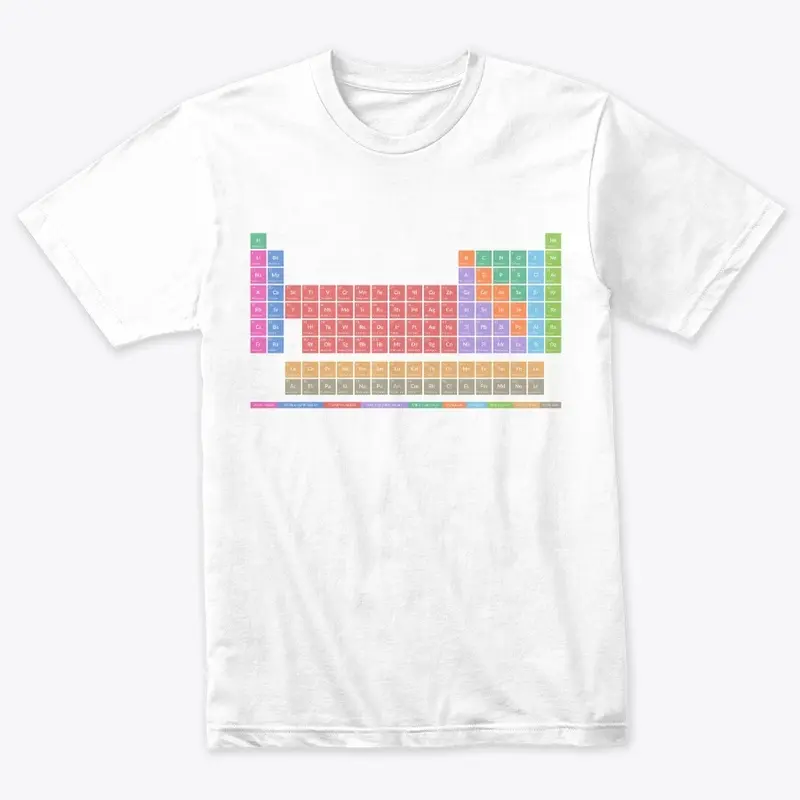 Periodic Table T-shirt (Dark)