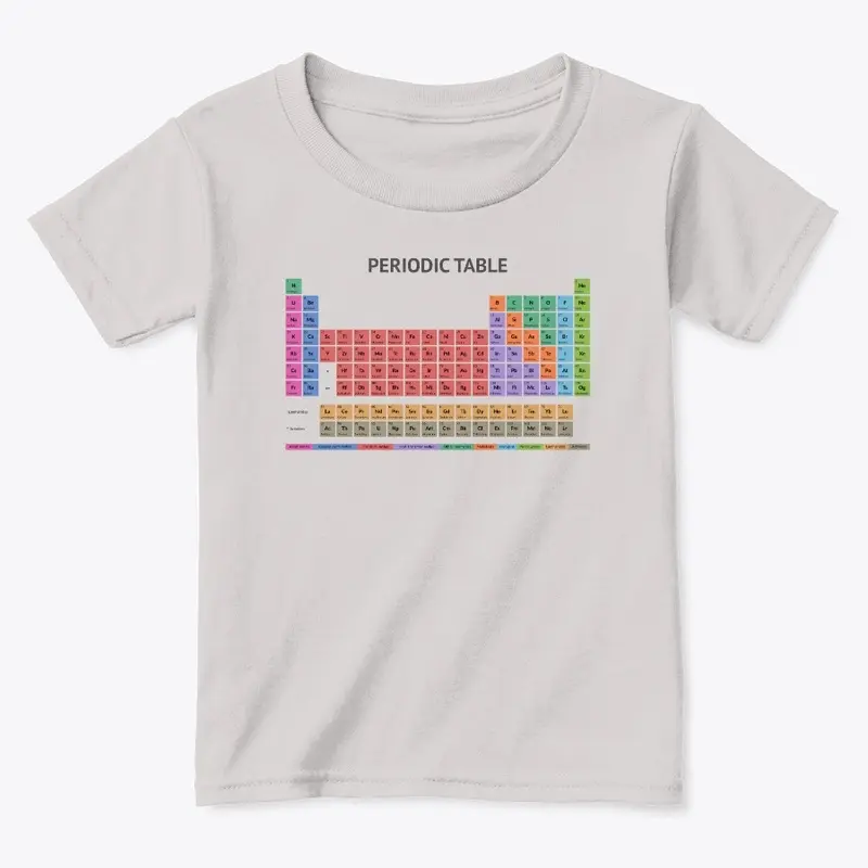 Periodic Table T-shirt (Light)