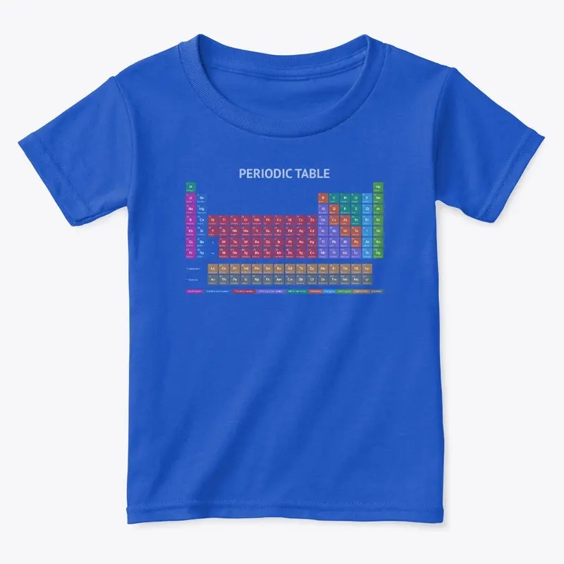 Periodic Table T-shirt (Dark)