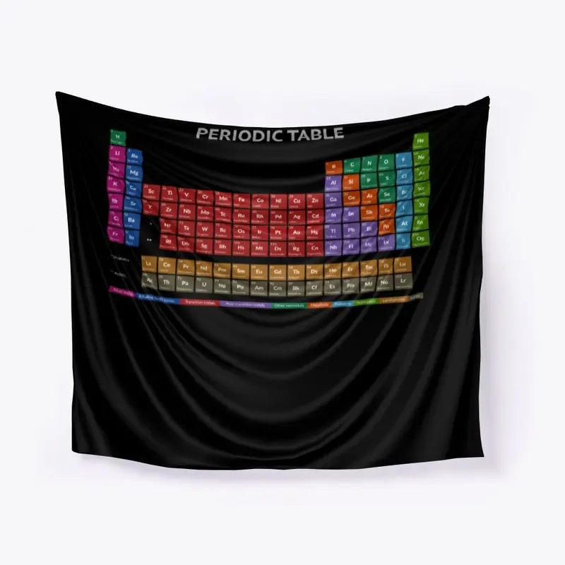 Periodic Table T-shirt (Dark)