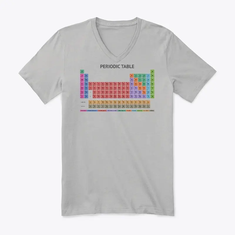 Periodic Table T-shirt (Light)