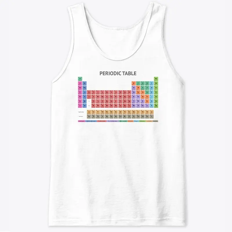 Periodic Table T-shirt (Light)