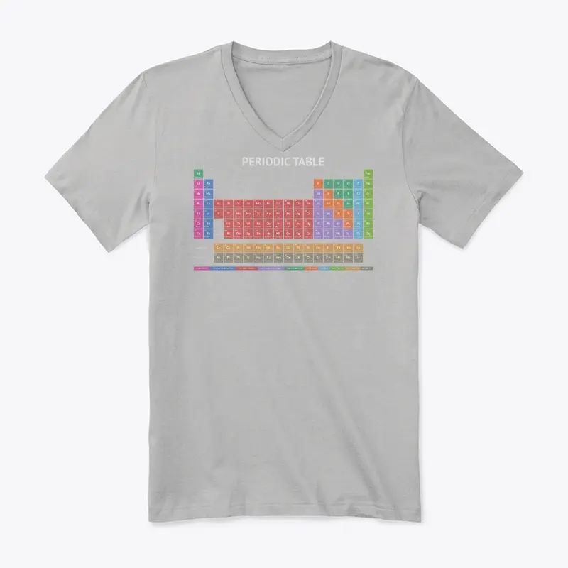 Periodic Table T-shirt (Dark)