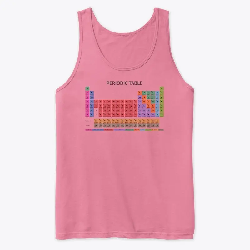 Periodic Table T-shirt (Light)