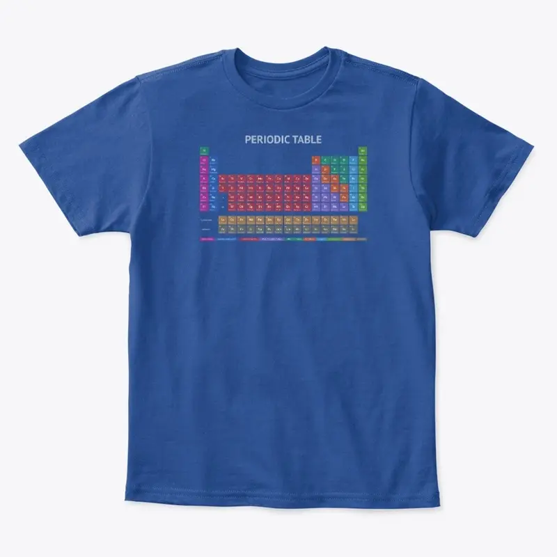 Periodic Table T-shirt (Dark)