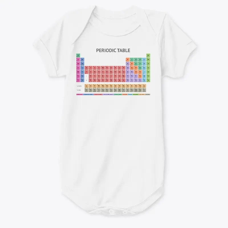 Periodic Table T-shirt (Light)