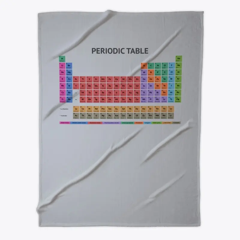 Periodic Table T-shirt (Light)