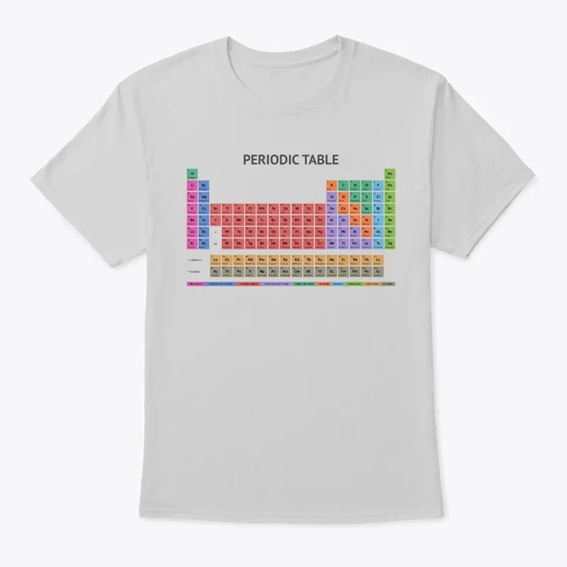 Periodic Table T-shirt (Light)